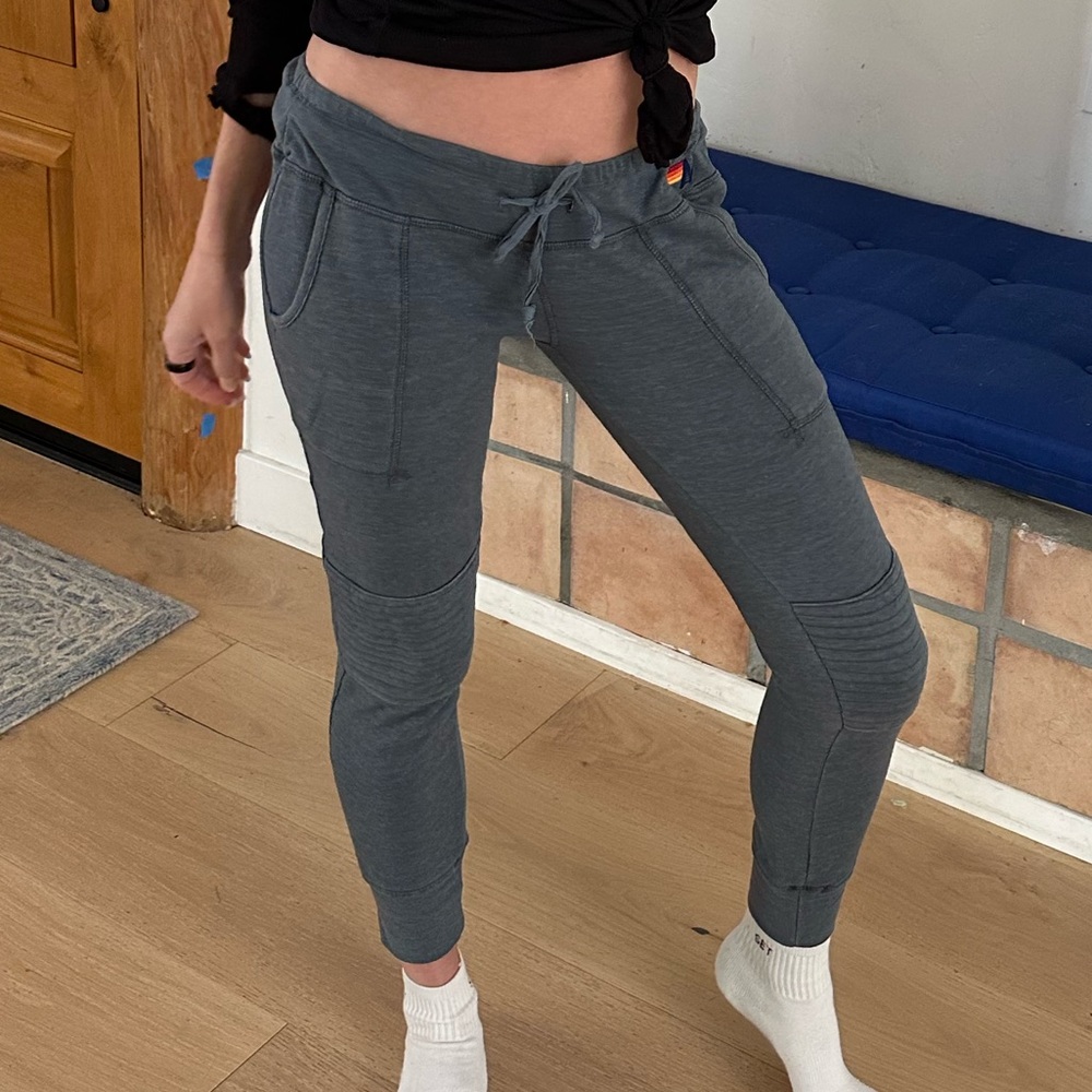 Aviator Nation Jogger Motorcycle style